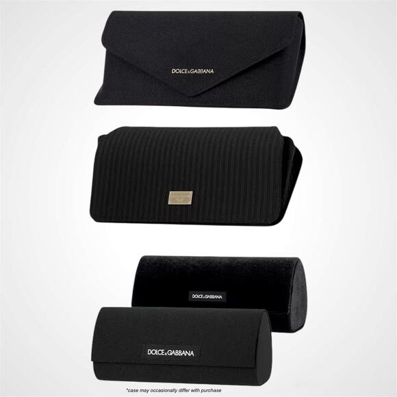 New Dolce & Gabbana Sunglasses Polarized Black Aviator Pilot Silver Metal - Picture 6 of 6